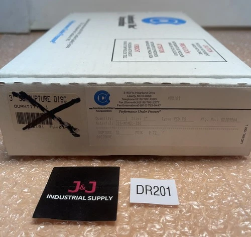 NEW Continental Disc Corp 8038996A