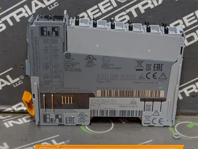 B&R Automation X20BR9300 Bus Receiver Module Assembly Rev. H0 Used
