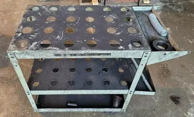 48 Slot Cat 40 Taper Tool Holder Cart