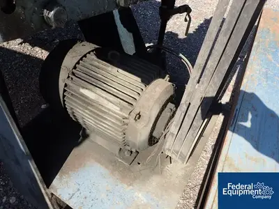 USED Paul O. Abbe 3' X 8' Paul Abbe Ball Mill, C/S, Jacketed