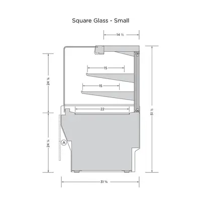 CAYUGA BFSV - REFRIGERATED DISPLAY Full Service Display | Harvest Equipment and Fabrication Inc (20)