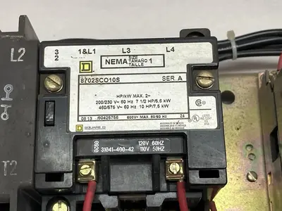 Used SQUARE D 8702SCO10S Industrial Controls Ohio US | Surplus Asset Holdings #1364187