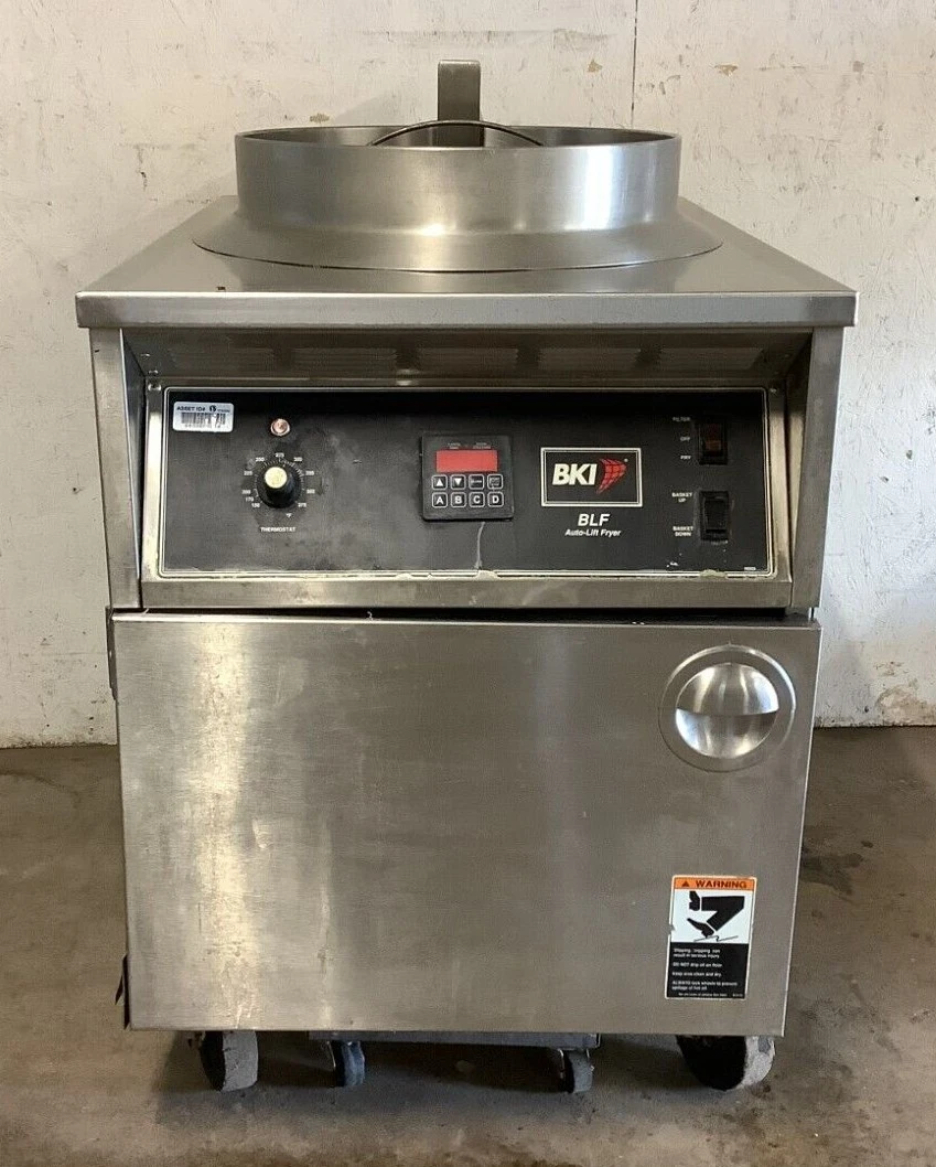 152-0437 BKI BLF-F Open Fryer with Filter System