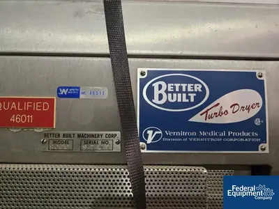 Used N/A Better Built Glassware Dryer, Model 8000 Washers Ohio US | Federal Equipment Company #1424116