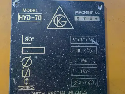 Used GEKA HYD70 Ironworkers Ohio US | HGR 24 #1324834