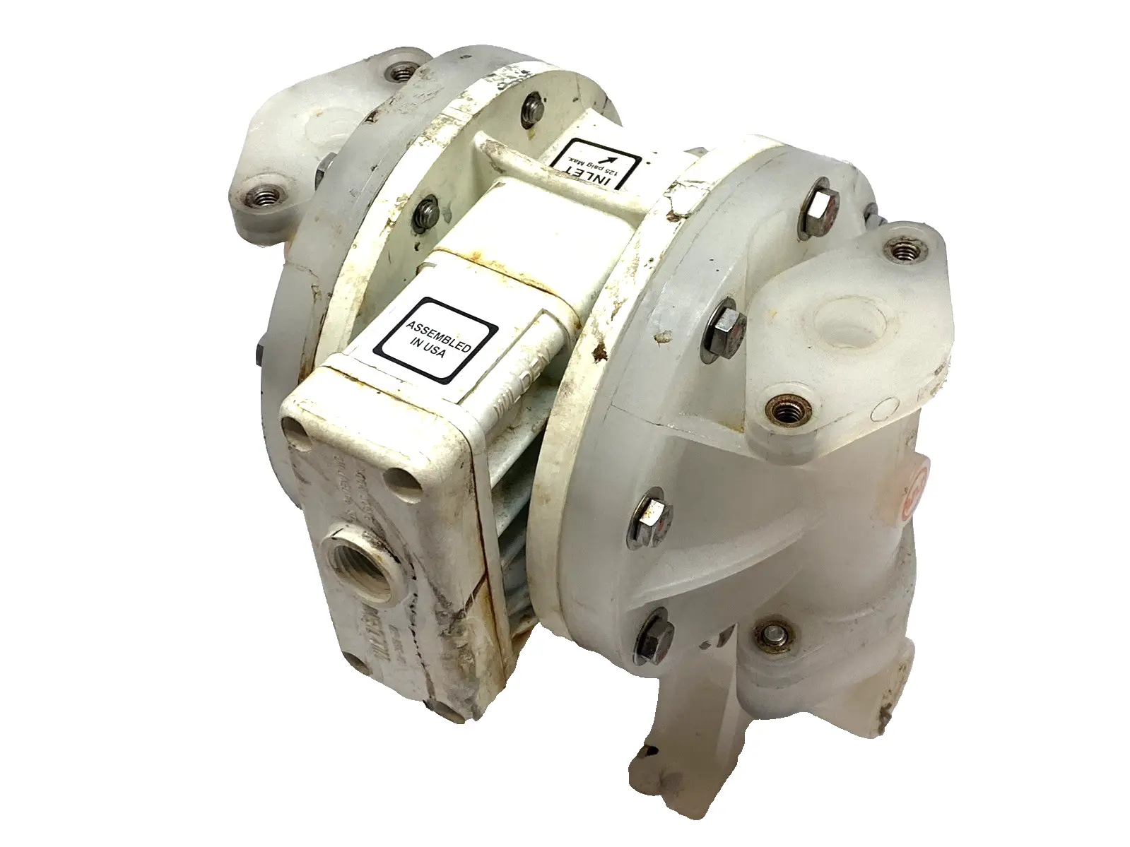 Used Wilden Plastic Diaphragm Pump Polypropylene 1/2" NPT AODD w/01-3181-20 Diaphragm Pumps Michigan US | Maverick Industrial Sales #1395273
