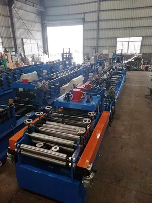 CZ Section Purlin Bracket Roll Forming Machine in China