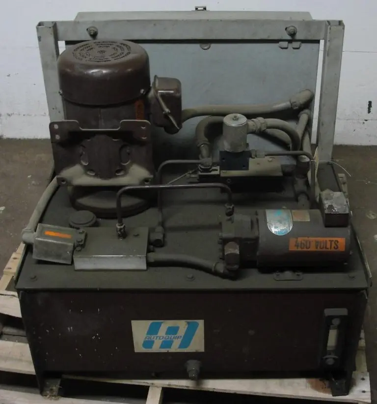 SPC5528  Pump 5 hp Autoquip hydraulic power unit, 23 gallon reservoir tank
