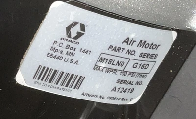 New | in-Stock Graco G24W01 Piston Pumps Texas US | ISP Equipment Group #1319085