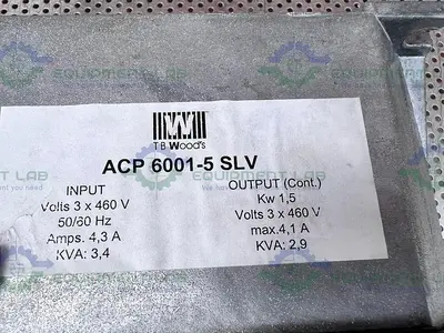 USED TB WOOD'S WFC 4002-0 DRIVE / AC INVERTER 2HP, 460V
