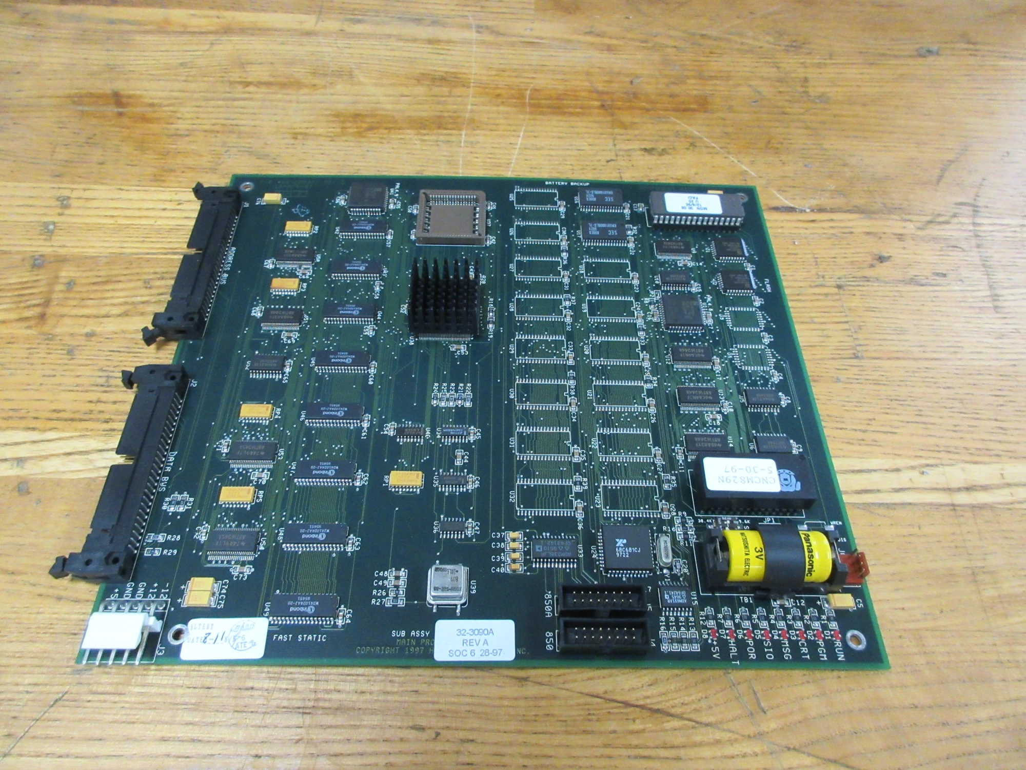 USED 1997 USED HAAS PARTS AND TOOLING 93-4020H PCB MOTOR INTERFACE BOARD
