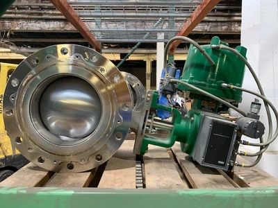 Fisher 14" V150 V-Ball Control Valve