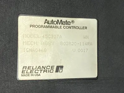 USED RELIANCE ELECTRIC 45C307A 802820-114RA