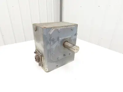 Morse Raider 450Q180LR30 Worm Gearbox 30:1 Reducer 6.2Hp 58rpm Dual Shaft Output