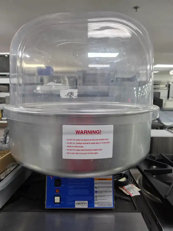 New | in-Stock Gold Medal New Gold Medal Auto-Breeze Cotton Candy Machine w/Clear Double Bubble C IP Concession Equipment Illinois US | Falcon Restaurant Supply #1376746
