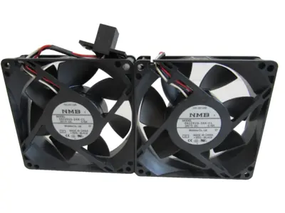 NEW LOT OF 2 NMB A90L-0001-0488 FAN 09225VA-24K-CL A90L00010488