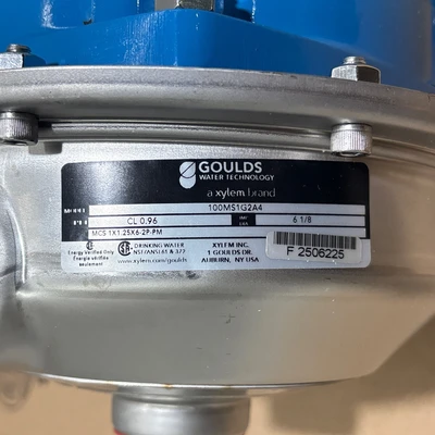 New | in-Stock Goulds 100MS1G2A4 Pumps Indiana US | J&J Industrial Supply #1368432