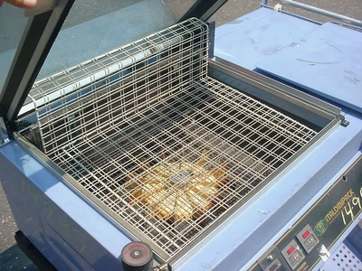 USED ITALDIBIPACK L SEAL SHRINK CHAMBER 4255 CONF. TERM.