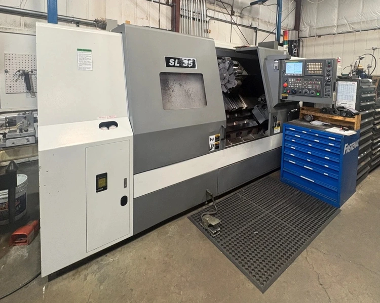 Used 2012 SAMSUNG SL‑35A/1500 CNC Lathes Wisconsin US | Revelation Machinery #1056180
