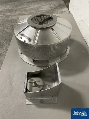 USED Vector 8 Liter Coating Pan for Vector LDCS-3, S/S