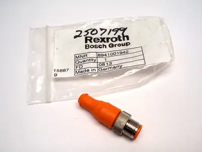 USED REXROTH 8 PIN DUMMY CONNECTOR