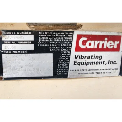 USED CARRIER QAD-3-2460S