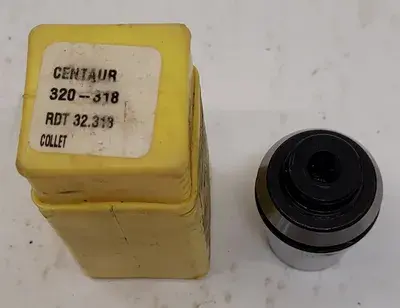 UNBRANDED 5-PIECE COLLET SET: CENTAUR, LYNDEX, SYIC, ERI AMERICA ER32 AND TG-0531 SIZES