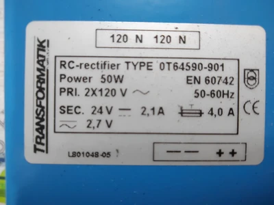 NEW TRANSFORMATIK 0T64590-901
