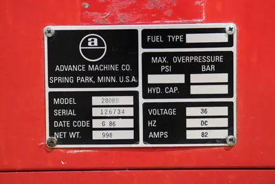 USED 1986 ADVANCE 280BD