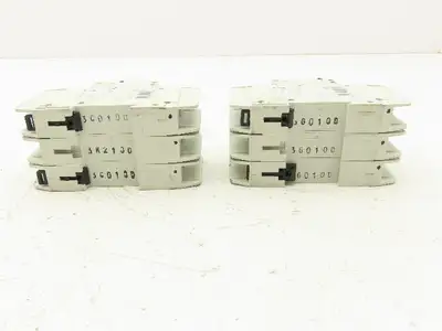 Eaton FAZ-D10/3-RT Circuit Breaker 3 Pole 415V 10A Lot of 2