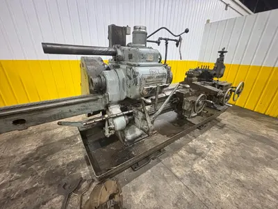 #2A WARNER & SWASEY MODEL #M-510 TURRET LATHE WITH BAR FEED: YOBRO #24459