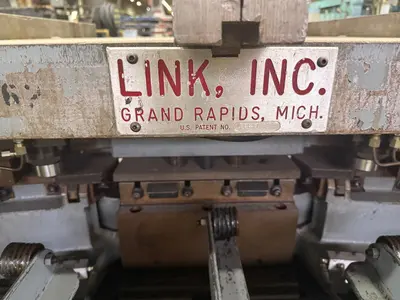 72" WIDE LINK SINGLE POSITION DIE SHEAR USED