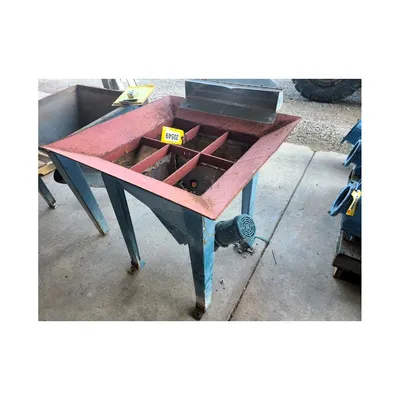 Used 2.5" Dia. Flexicon Flexscrew Conveyor Drive & Floor Hopper [PARTS]
