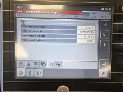 USED 2016 MULLER MARTINI PRESTO II SADDLE STITCHER