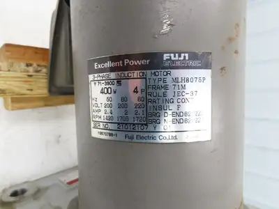 Toyo-Oki TCP2-F6.3-MRI-A Hydraulic Power Unit Pump 220V 3PH HTPG-TC2-6-3-10A