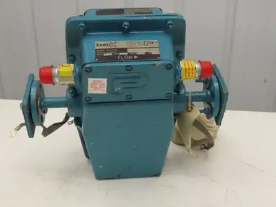 Fischer Porter 10D1419A Mag X Flow Meter 1/2" ANSI 120V 275PSI 1.6GPM Teflon