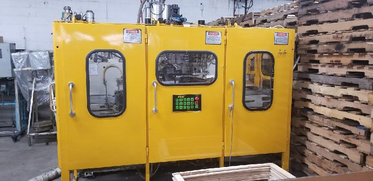 Used 2004 AKEI 50SN-TS-DH-PP.PE Blow Molding Machines | Hunter Plastics #788755