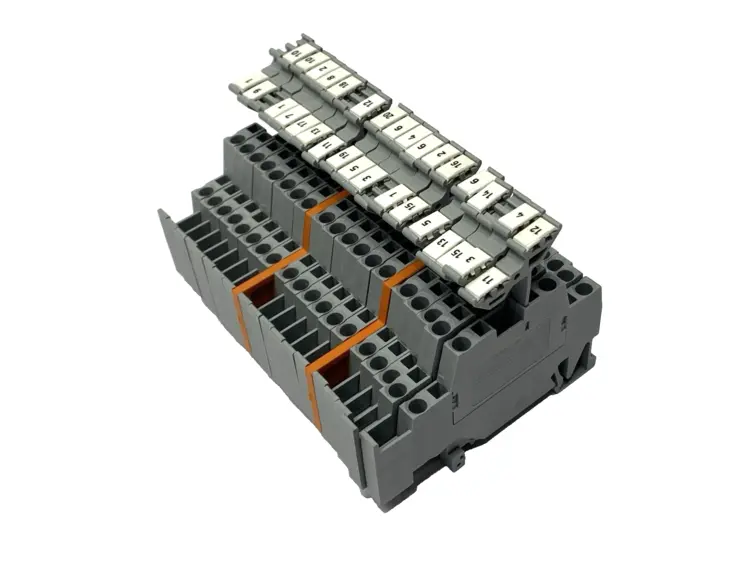 Used WAGO DOUBLE-DECK TERMINAL BLOCK LOT OF 19 Terminal Blocks | Maverick Industrial Sales #1103304