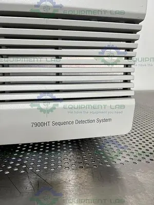 USED APPLIED BIOSYSTEMS 7900HT REAL TIME PCR SYSTEM W/ 96 WELL BLOCK ACCESSORIES