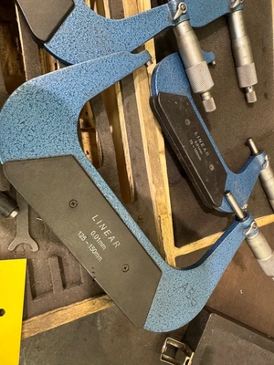 Linear Metric Micrometer OD Micrometers Inspection & Laboratory | Bowland Trading Ltd (5)