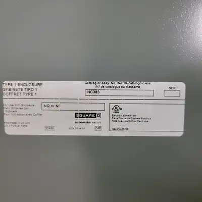 NEW SQUARE D NC38S
