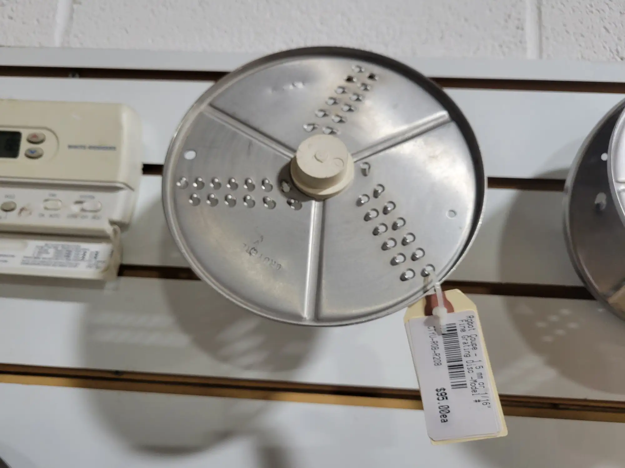 Robot Coupe - 1.5 mm or 1/16" Fine Grating Disc -Model #