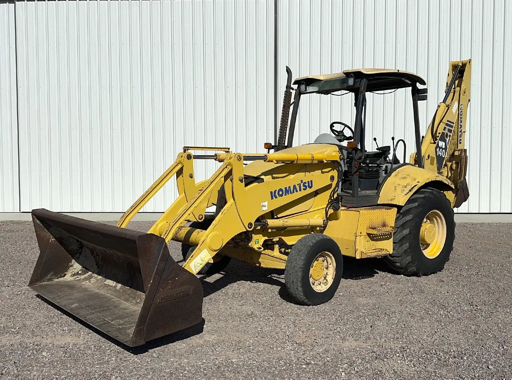 Used KOMATSU WB140-2N Backhoe Loaders Texas US | FMI Trading #1314110