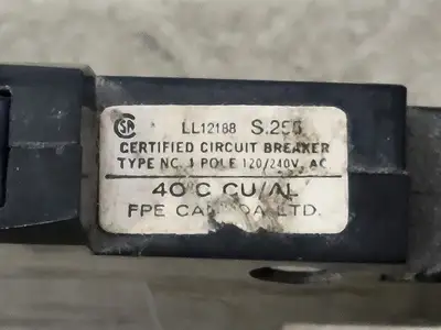 15 Amp, 1 Pole, 120/240 volts Circuit Breaker