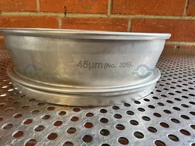 Used RETSCH SIEVE FRAME AND SCREEN, 8" DIAMETER X 2" DEEP, 45UM MESH SIZE Sieves & Sieve Shakers California US | Equipment Lab #1461705