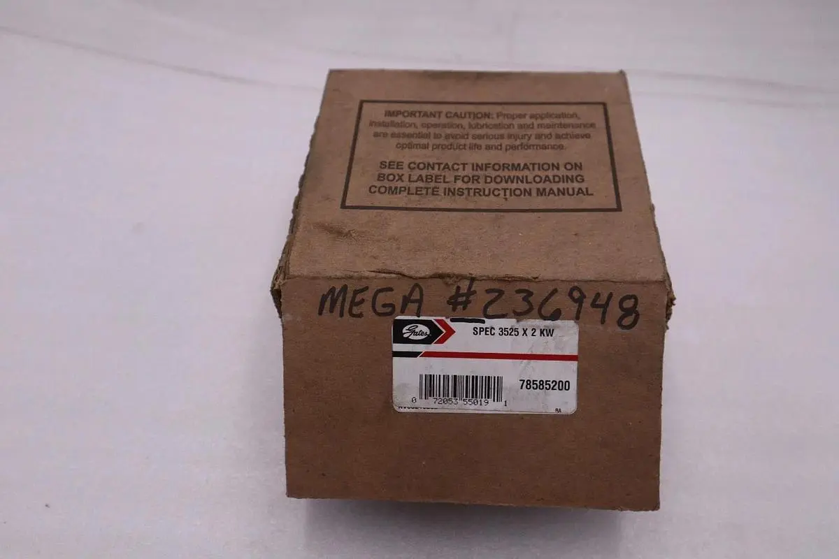 Gates 78585200  3525 X 2 KW BUSHING BORE NEW OPEN BOX STK GF276A