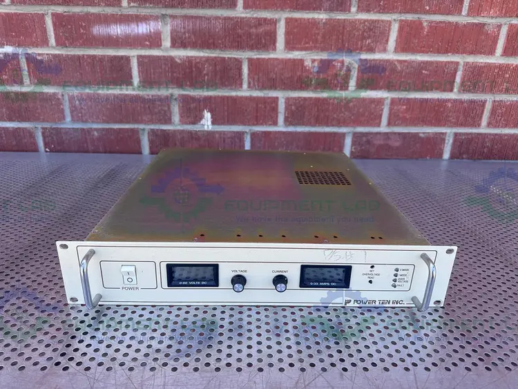 Used POWER TEN P62B-6033A POWER SUPPLY 190-253VAC, 47-63 HZ Electronics & Components | Equipment Lab #486704