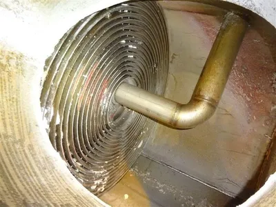 Alfa Laval Spiral Heat Exchanger type 2-VH Surface Area 995 Sq Ft