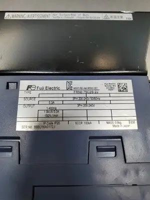 Used Fuji Electric _UNKNOWN_ Variable Speed Drives South Carolina US | Palmetto Automation #1786991