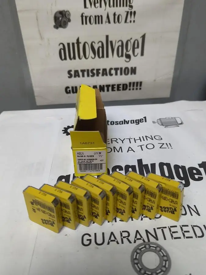 New | in-Stock COOPER BUSSMANN AGC-5 Miscellaneous Equipment (Electrical & Power) Ohio US | Surplus Asset Holdings #1237849